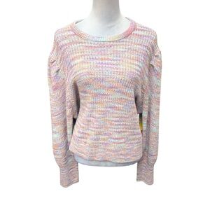 Ophelia Roe. Purple Stripe Sweater / Size: 2X / Item# 1-24601